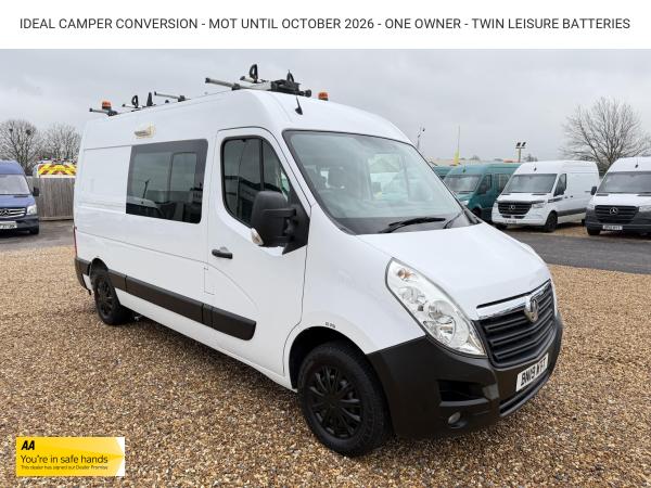 Vauxhall Movano 2.3 CDTi 3500 Panel Van 5dr Diesel Manual FWD L2 H2 Euro 6 (130 ps)