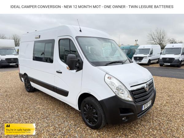 Vauxhall Movano 2.3 CDTi 3500 Panel Van 5dr Diesel Manual FWD L2 H2 Euro 6 (130 ps)