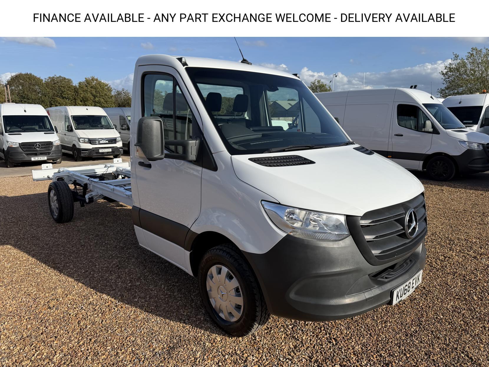 2018 Mercedes-Benz Sprinter 2.1 314 CDI Chassis Cab 2dr Diesel Manual RWD L3 Euro 6 (s/s) (143 ps) - Thumbnail 5