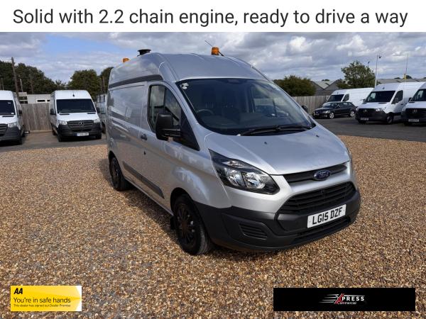 Ford Transit Custom 2.2 TDCi 310 ECOnetic Panel Van 5dr Diesel Manual L1 H1 (162 g/km, 98 bhp)