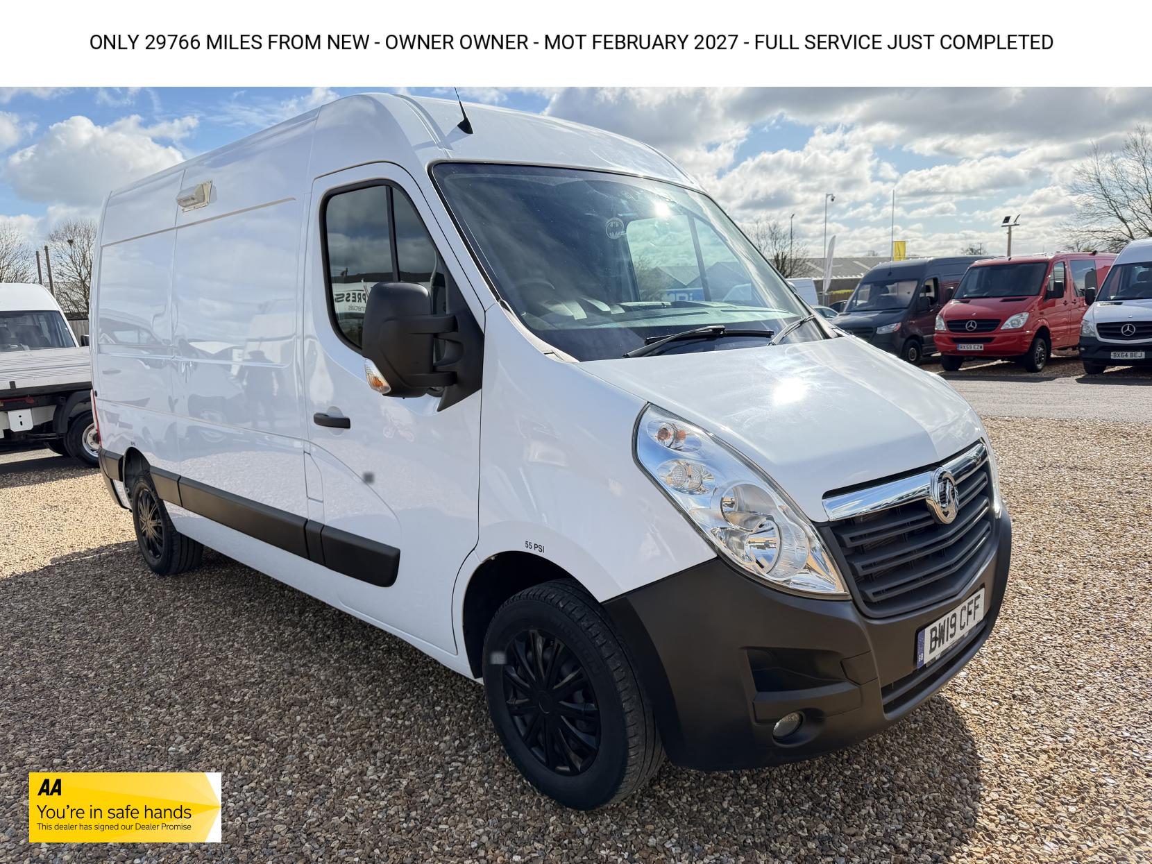 Vauxhall Movano 2.3 CDTi 3500 Panel Van 5dr Diesel Manual FWD L2 H2 Euro 6 (130 ps)