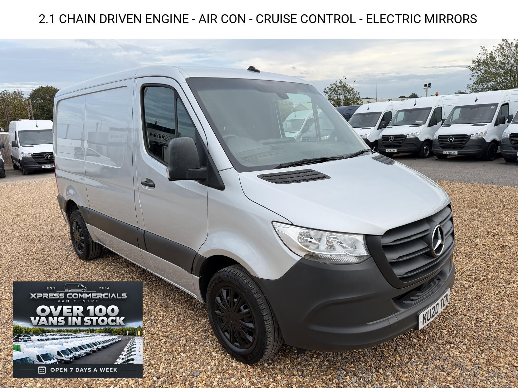2020 Mercedes-Benz Sprinter 2.1 314 CDI Panel Van 5dr Diesel Manual FWD L1 H1 Euro 6 (143 ps)
