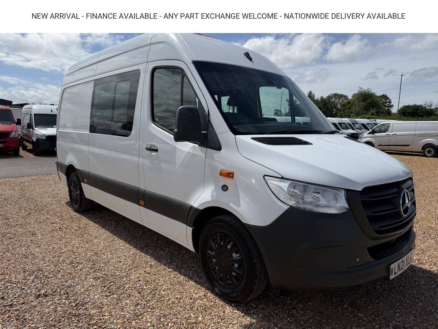 2021 Mercedes-Benz Sprinter 2.0 317 CDI Progressive Panel Van 5dr Diesel Manual RWD L2 H2 Euro 6 (s/s) (170 ps) - Image 1