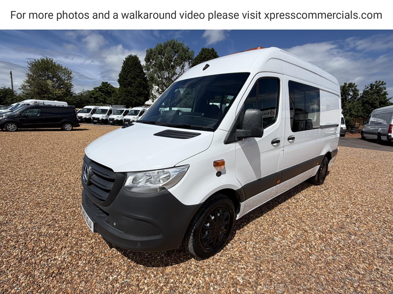 2021 Mercedes-Benz Sprinter 2.0 317 CDI Progressive Panel Van 5dr Diesel Manual RWD L2 H2 Euro 6 (s/s) (170 ps) - Thumbnail 6