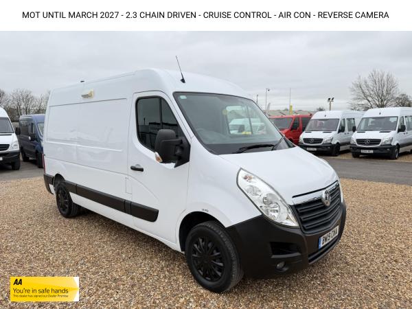 Vauxhall Movano 2.3 CDTi 3500 Panel Van 5dr Diesel Manual FWD L2 H2 Euro 6 (130 ps)