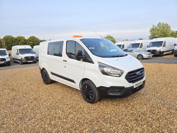 Ford Transit Custom 2.0 280 EcoBlue Crew Van Double Cab 5dr Diesel Manual L1 H1 Euro 6 (5 Seat) (105 ps)