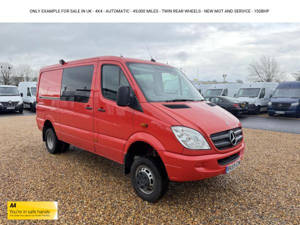 Mercedes-Benz Sprinter 4x4 2.1 515 CDi Panel Van 5dr Diesel Manual RWD L2 (150 bhp)