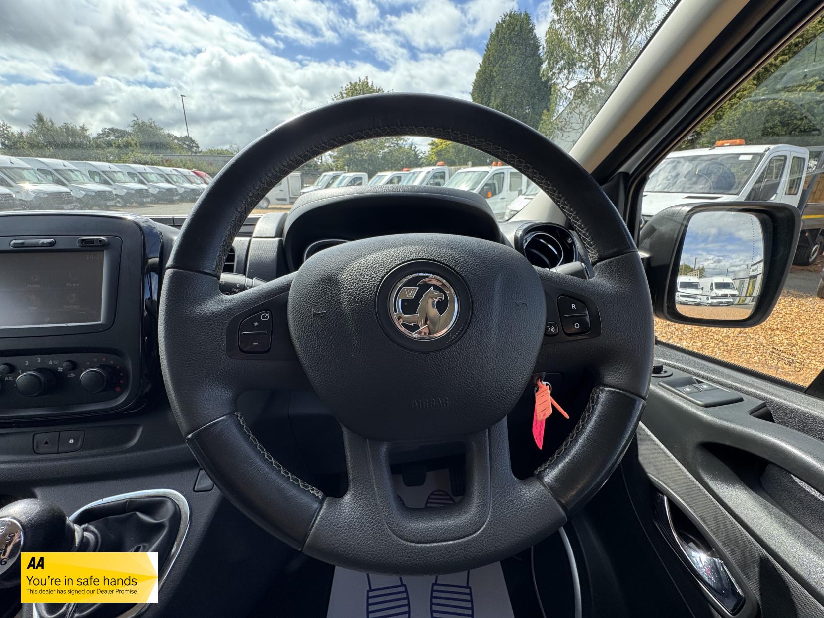 Vauxhall Vivaro 1.6 CDTi 2900 Sportive Crew Van Double Cab 5dr Diesel Manual L2 H1 Euro 6 (6 Seat) (120 ps)