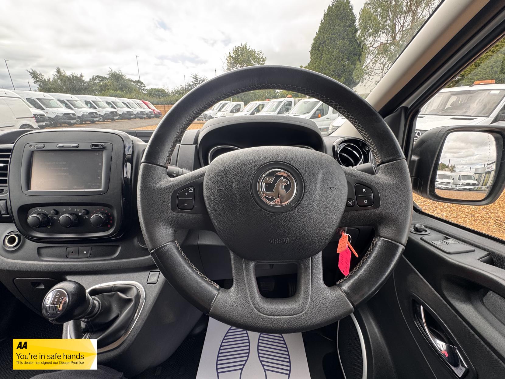 Vauxhall Vivaro 1.6 CDTi 2900 Sportive Crew Van Double Cab 5dr Diesel Manual L2 H1 Euro 6 (6 Seat) (120 ps)