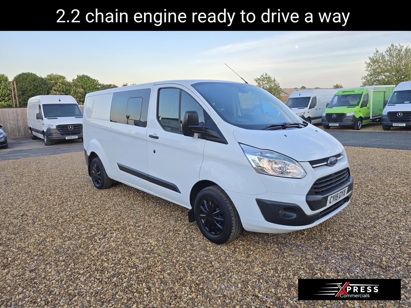 Ford Transit Custom 2.2 TDCi 310 Trend Combi Van 5dr Diesel Manual L1 H1 (190 g/km, 98 bhp)