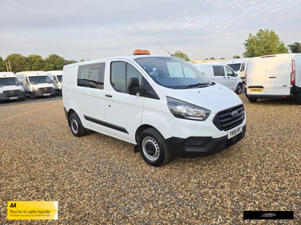 Ford Transit Custom Transit Custom 2.0 280 EcoBlue Crew Van Double Cab 5dr Diesel Manual L1 H1 Euro 6 (5 Seat) (105 ps)