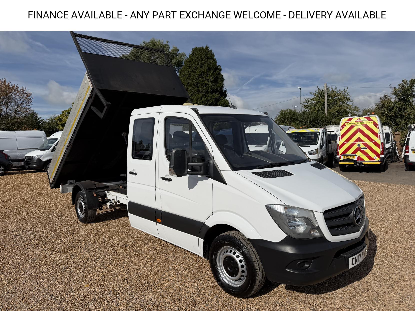 2017 Mercedes-Benz Sprinter 2.1 314 CDi BlueEFFICIENCY Tipper 2dr Diesel Manual RWD L2 (140 bhp) - Thumbnail 5