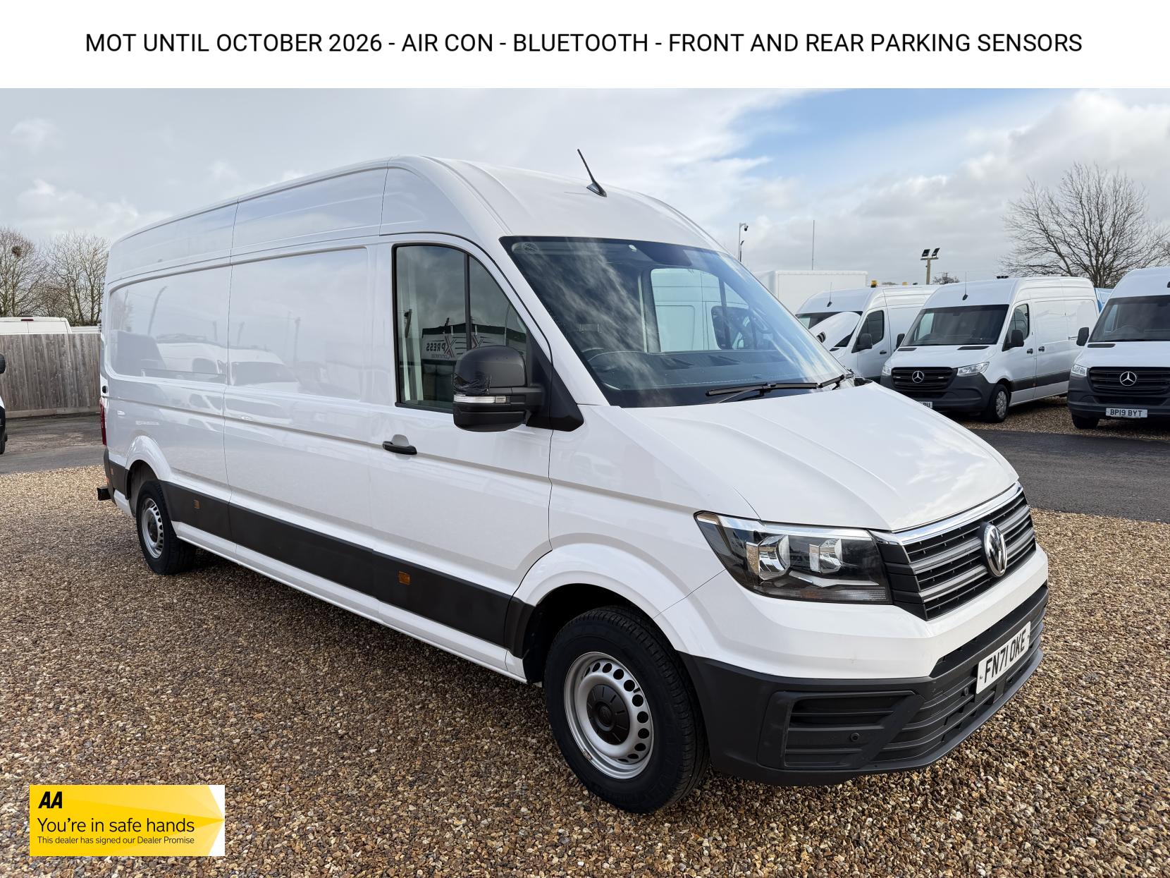 Volkswagen Crafter 2.0 TDI CR35 Startline Panel Van 5dr Diesel Manual FWD LWB High Roof Euro 6 (s/s) (140 ps)