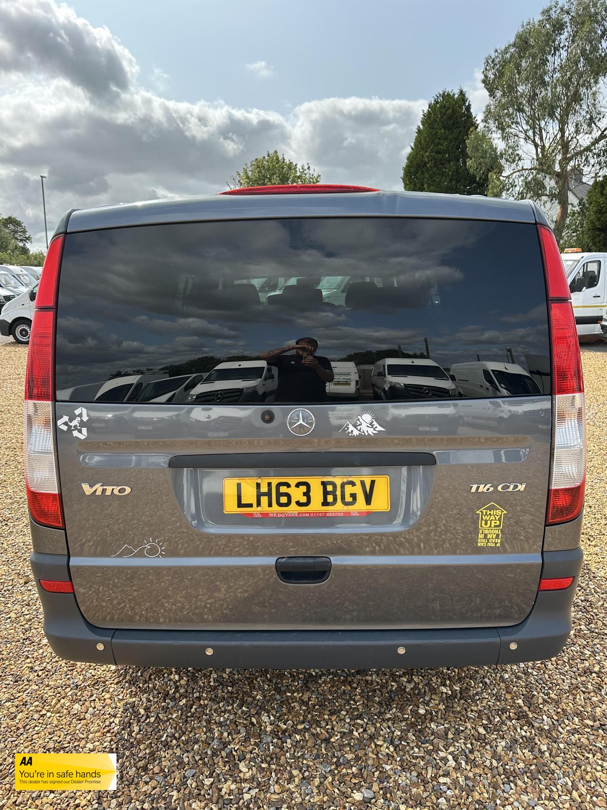 Mercedes-Benz Vito 2.1 116 CDI Sport Panel Van 5dr Diesel Manual L3 (184 g/km, 163 bhp)