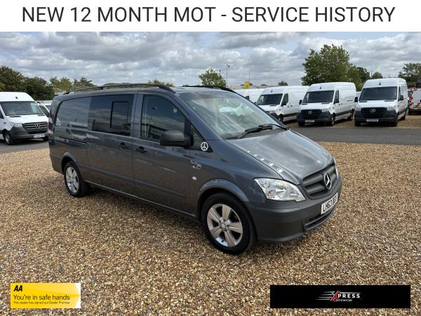 Mercedes-Benz Vito 2.1 116 CDI Sport Panel Van 5dr Diesel Manual L3 (184 g/km, 163 bhp)
