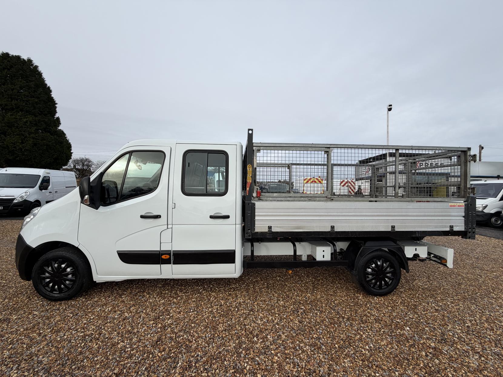 Vauxhall Movano 2.3 CDTi 3500 Dropside Tipper Double Cab 4dr Diesel Manual FWD L3 Euro 5 (125 ps)