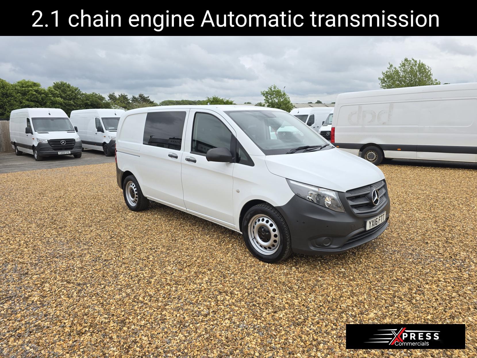 Mercedes-Benz Vito 2.1 116 CDI BlueTEC Panel Van 5dr Diesel G-Tronic+ RWD L1 Euro 6 (s/s) (163 ps)