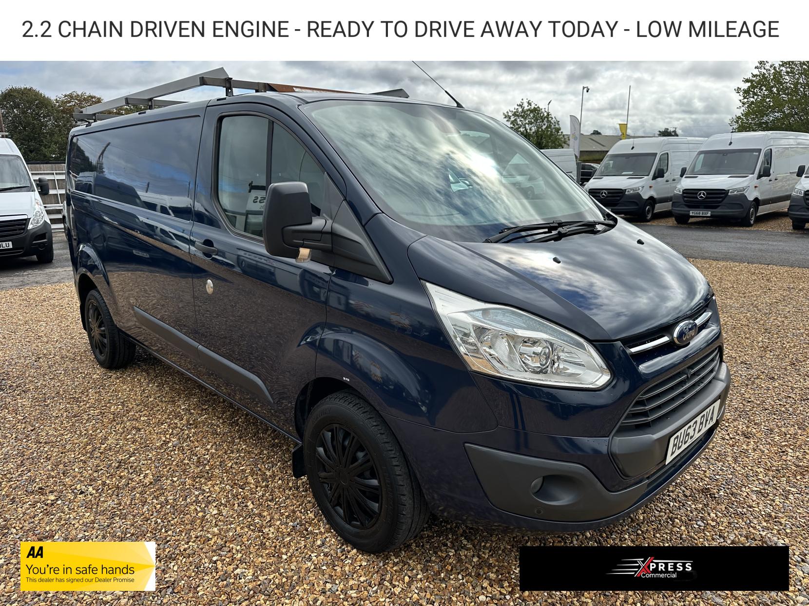 Ford Transit Custom 2.2 TDCi 330 Trend Panel Van 5dr Diesel Manual L2 H1 (197 g/km, 123 bhp)