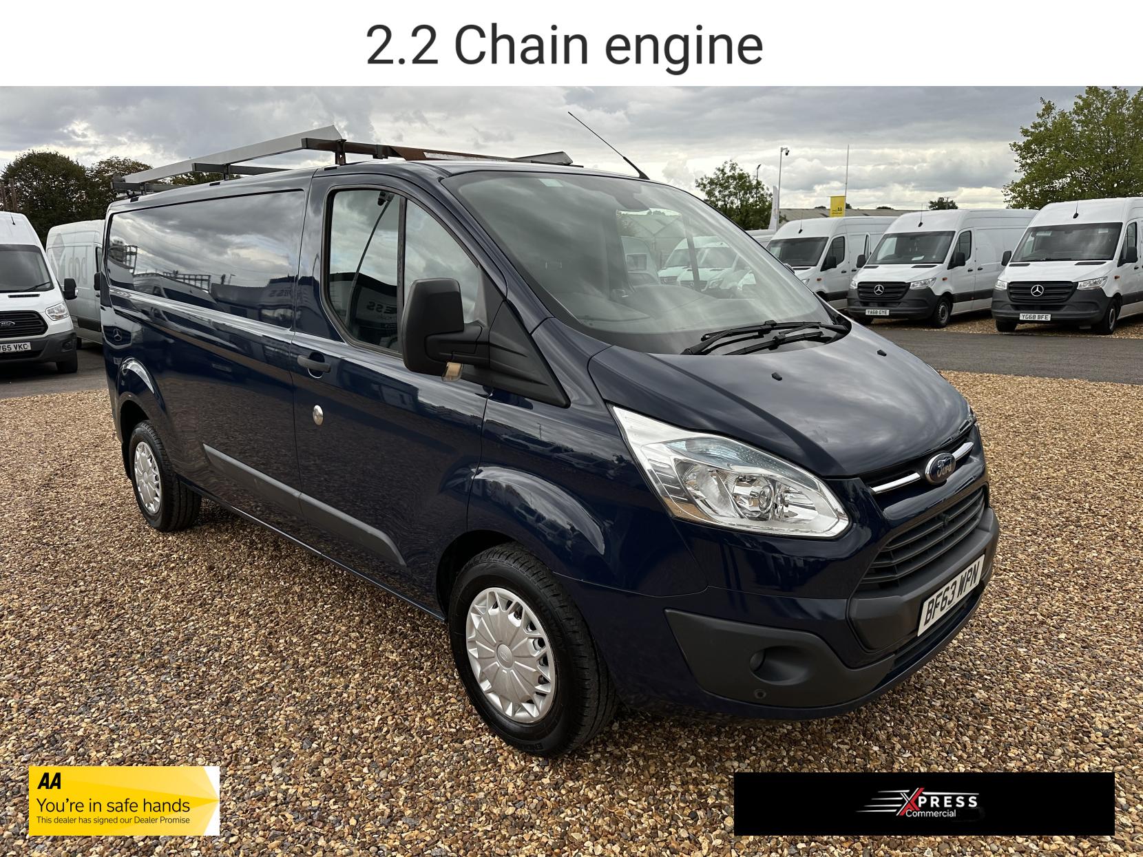 Ford Transit Custom 2.2 TDCi 330 Trend Panel Van 5dr Diesel Manual L2 H1 (197 g/km, 123 bhp)
