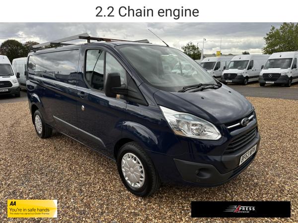 Ford Transit Custom 2.2 TDCi 330 Trend Panel Van 5dr Diesel Manual L2 H1 (197 g/km, 123 bhp)
