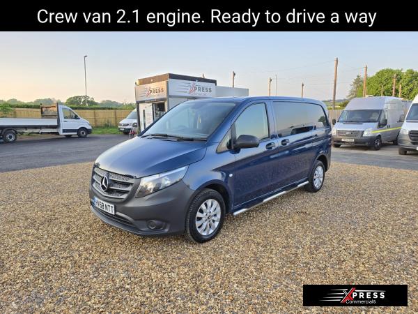 Mercedes-Benz Vito 2.1 114 CDI BlueTEC Crew Van Double Cab 5dr Diesel Manual RWD L1 Euro 6 (s/s) (136 ps)