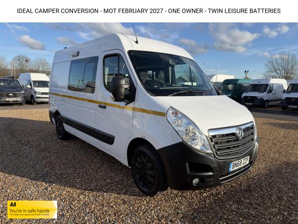Vauxhall Movano 2.3 CDTi 3500 Panel Van 5dr Diesel Manual FWD L2 H2 Euro 6 (130 ps)