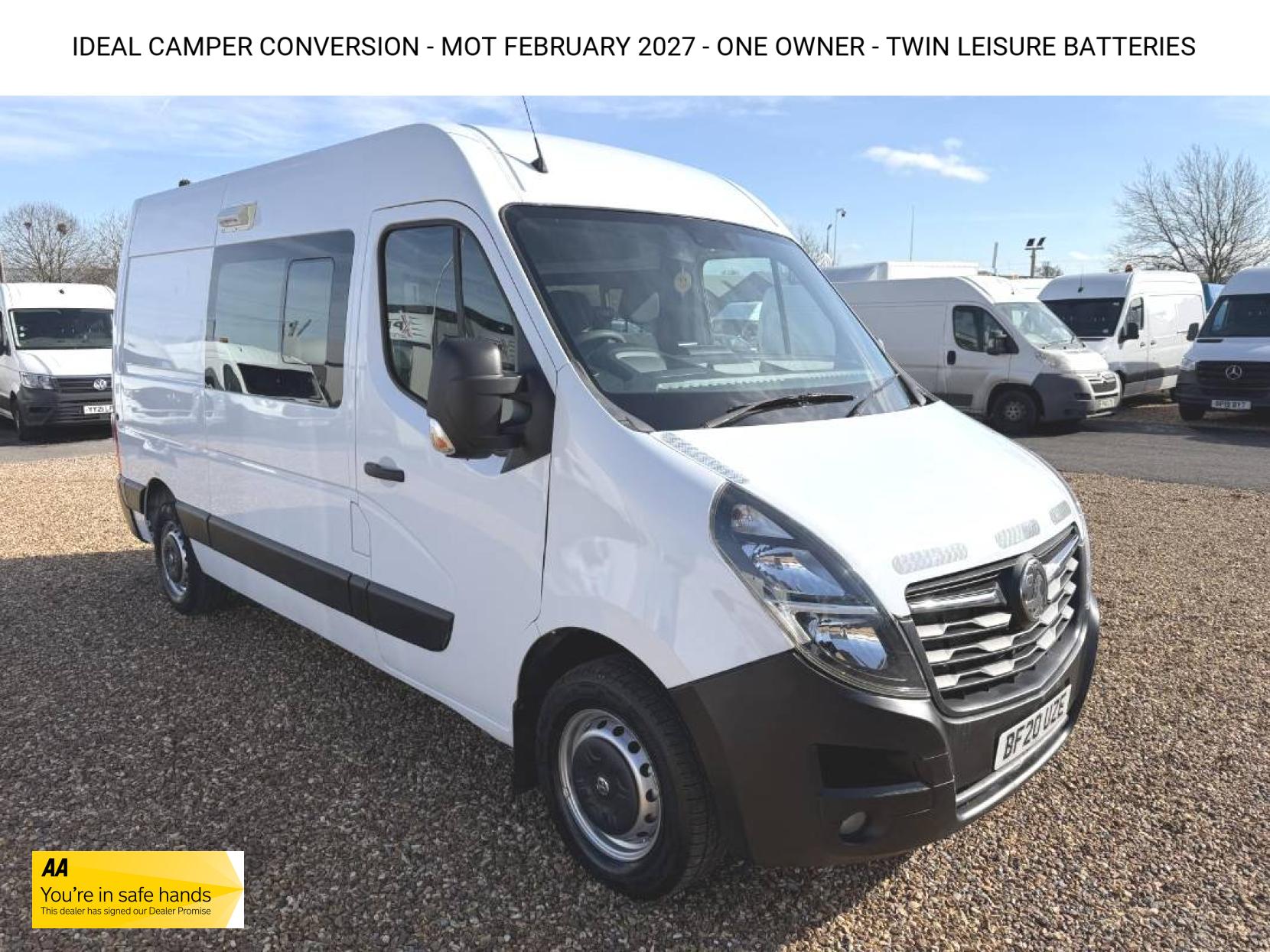Vauxhall Movano 2.3 CDTi 3500 BiTurbo Edition Panel Van 5dr Diesel Manual FWD L2 H2 Euro 6 (135 ps)