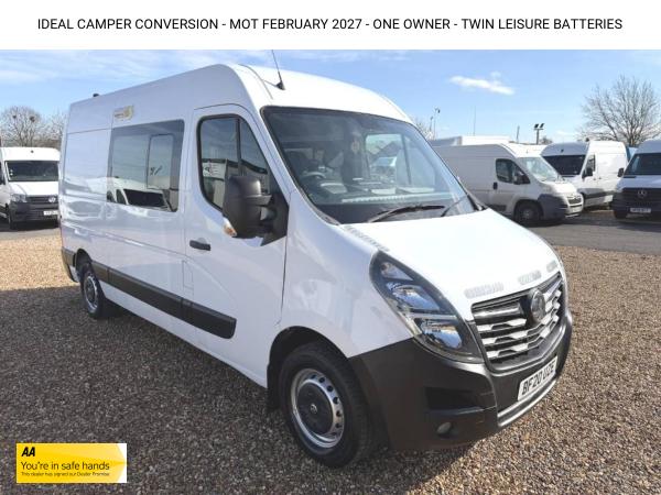 Vauxhall Movano 2.3 CDTi 3500 BiTurbo Edition Panel Van 5dr Diesel Manual FWD L2 H2 Euro 6 (135 ps)