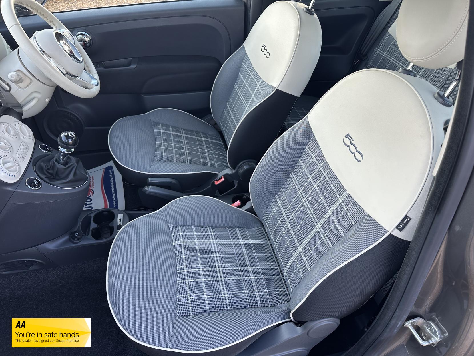 Fiat 500 1.2 Lounge Hatchback 3dr Petrol Manual Euro 6 (s/s) (69 bhp)