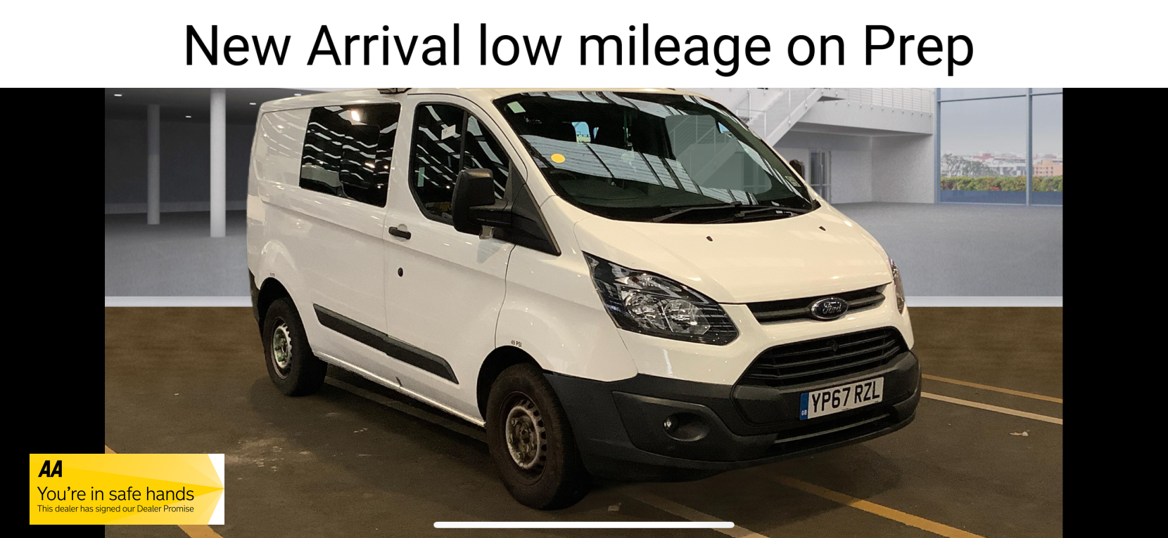 Ford Transit Custom 2.0 TDCi 310 Panel Van 5dr Diesel Manual L2 H1 (167 g/km, 104 bhp)