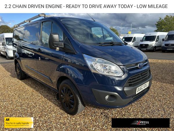 Ford Transit Custom 2.2 TDCi 330 Trend Panel Van 5dr Diesel Manual L2 H1 (197 g/km, 123 bhp)