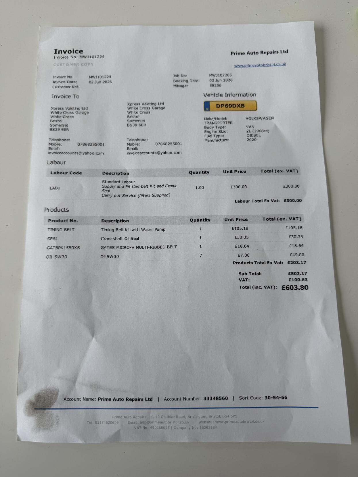 2020 Volkswagen Transporter 2.0 TDI T28 Trendline Panel Van 5dr Diesel Manual FWD LWB Euro 6 (s/s) (102 ps) - Thumbnail 13