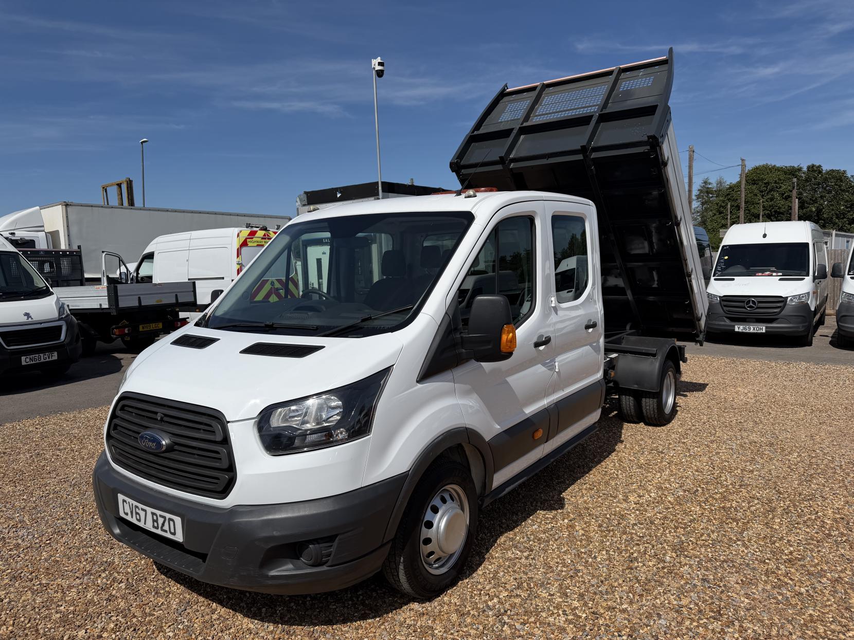 2017 Ford Transit 2.0 350 EcoBlue 1-Way Double Tipper Double Cab 4dr Diesel Manual RWD L3 Euro 6 (1-Way, 1-Stop) (130 ps) - Thumbnail 8