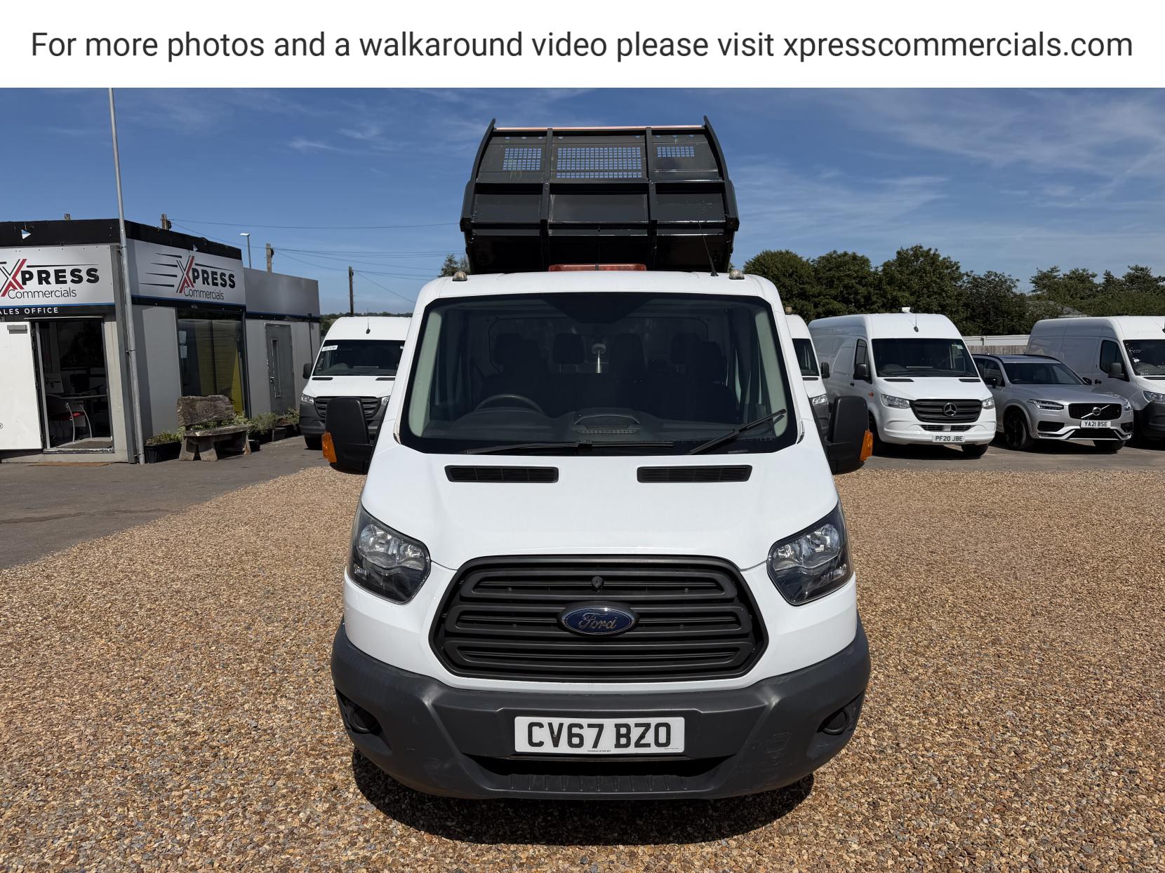 2017 Ford Transit 2.0 350 EcoBlue 1-Way Double Tipper Double Cab 4dr Diesel Manual RWD L3 Euro 6 (1-Way, 1-Stop) (130 ps) - Thumbnail 7
