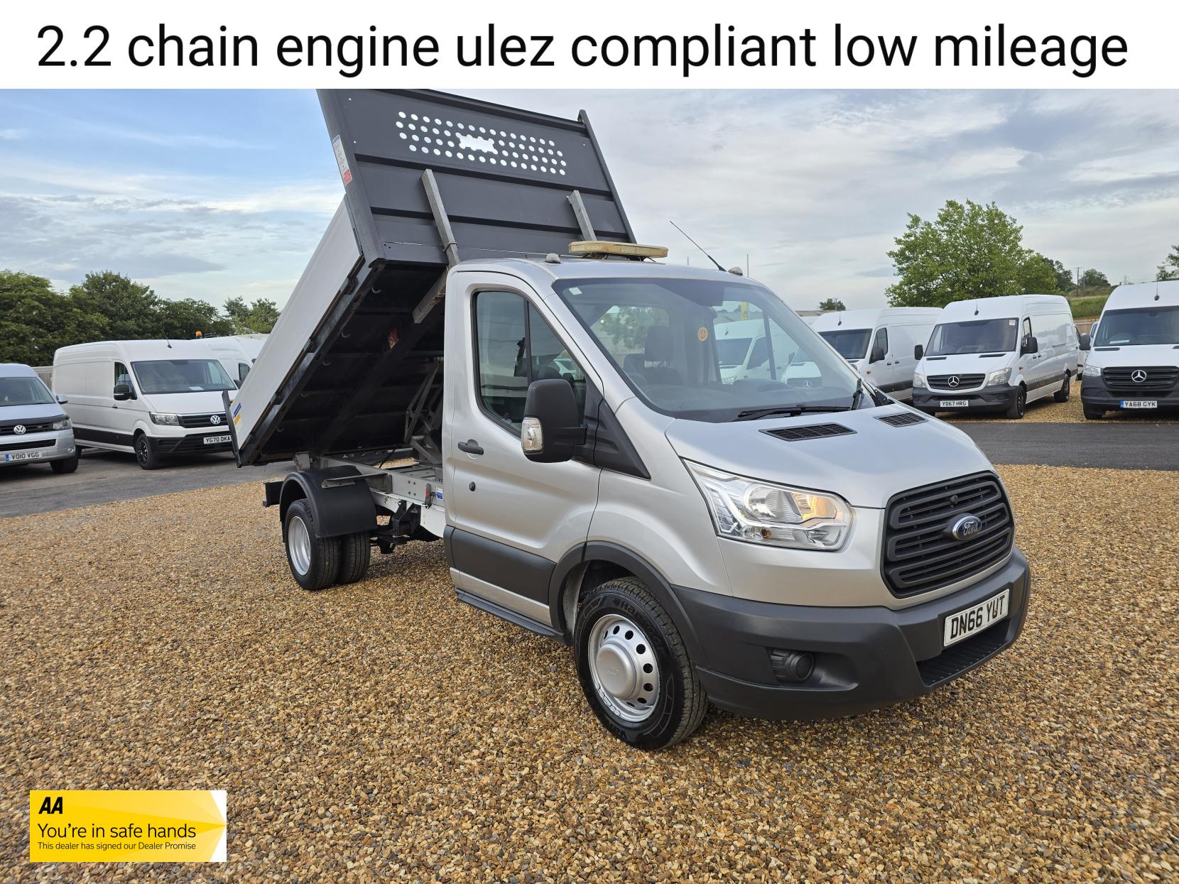 Ford Transit 2.2 TDCi 350 1-Way Tipper 2dr Diesel Manual RWD L2 Euro 5 (s/s) (1-Stop) (125 ps)