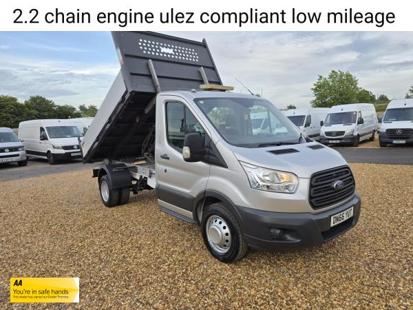 Ford Transit 2.2 TDCi 350 1-Way Tipper 2dr Diesel Manual RWD L2 Euro 5 (s/s) (1-Stop) (125 ps)