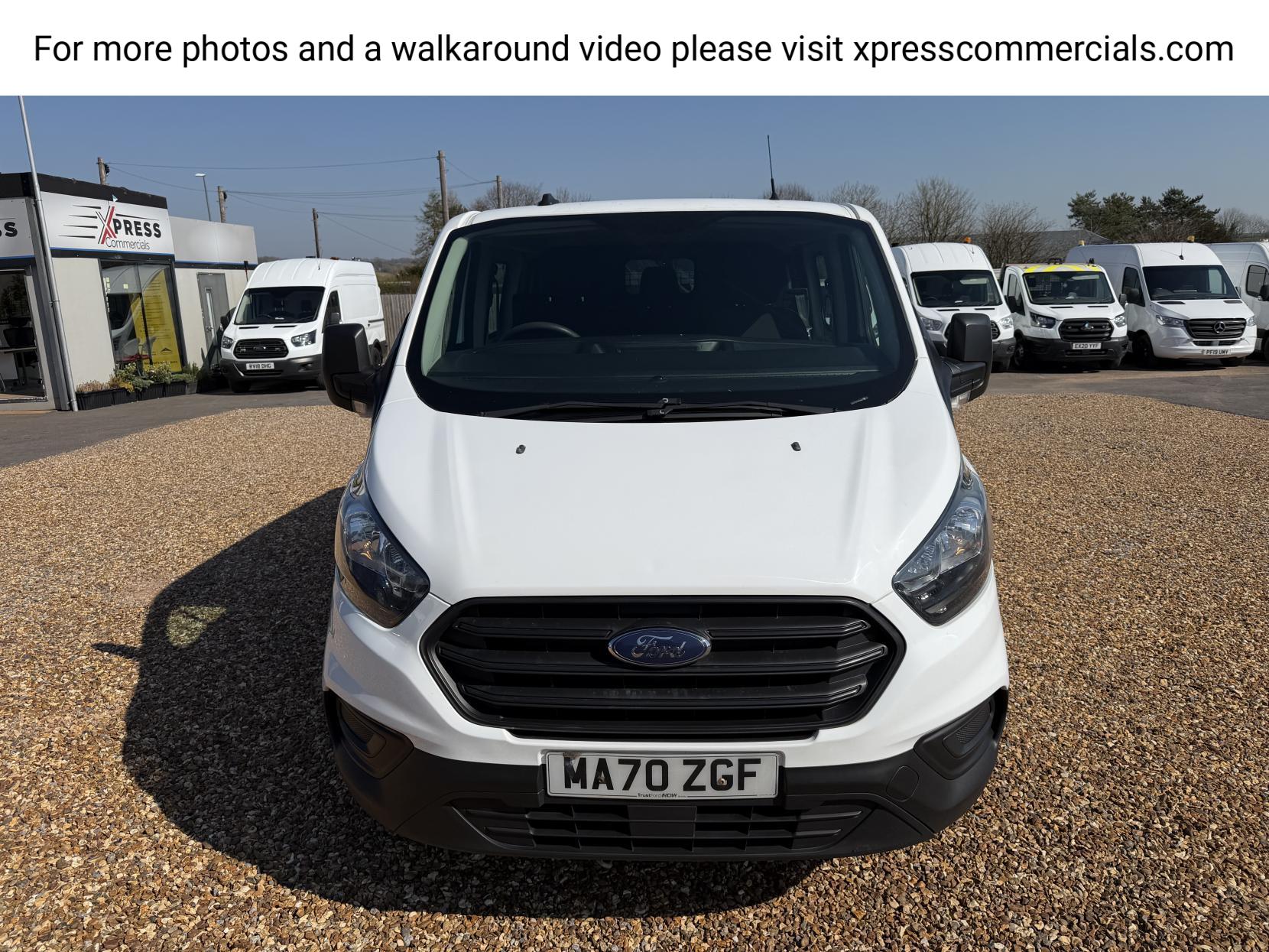 Ford Transit Custom 2.0 280 EcoBlue Leader Crew Van Double Cab 5dr Diesel Manual L1 H1 Euro 6 (s/s) (105 ps)