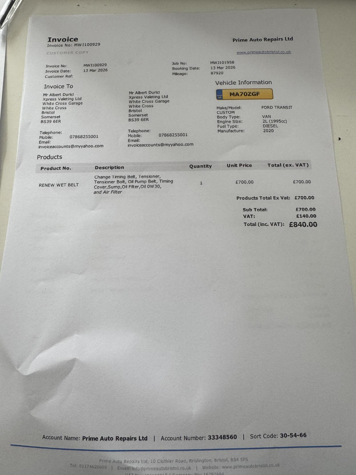 Ford Transit Custom 2.0 280 EcoBlue Leader Crew Van Double Cab 5dr Diesel Manual L1 H1 Euro 6 (s/s) (105 ps)