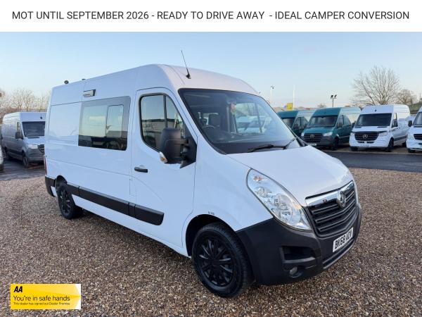 Vauxhall Movano 2.3 CDTi 3500 Panel Van 5dr Diesel Manual FWD L2 H2 Euro 6 (130 ps)