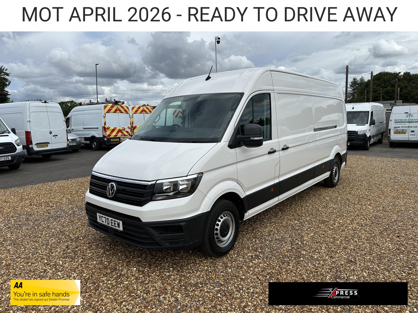 Volkswagen Crafter 2.0 TDI CR35 Startline Panel Van 5dr Diesel Manual FWD LWB High Roof Euro 6 (s/s) (140 ps)