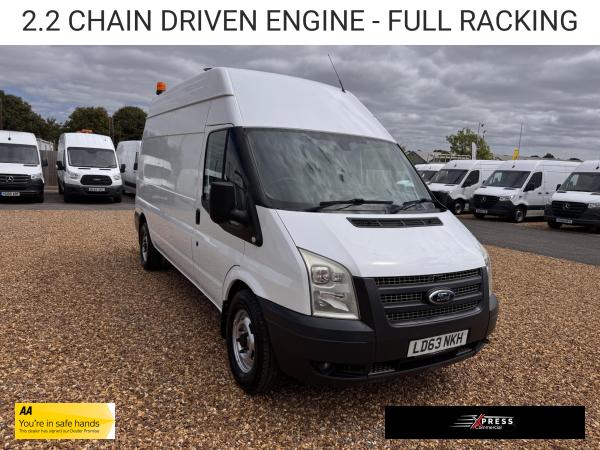 Ford Transit 2.2 TDCi 350 Panel Van 3dr Diesel Manual RWD L3 H3 (224 g/km, 98 bhp)