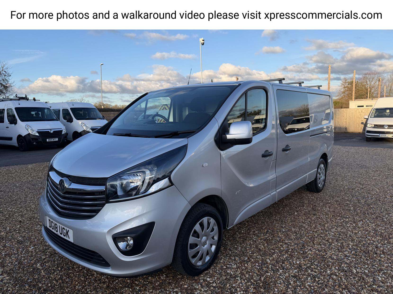Vauxhall Vivaro 1.6 CDTi 2900 BiTurbo ecoTEC Sportive Panel Van 5dr Diesel Manual L2 H1 Euro 6 (s/s) (125 ps)