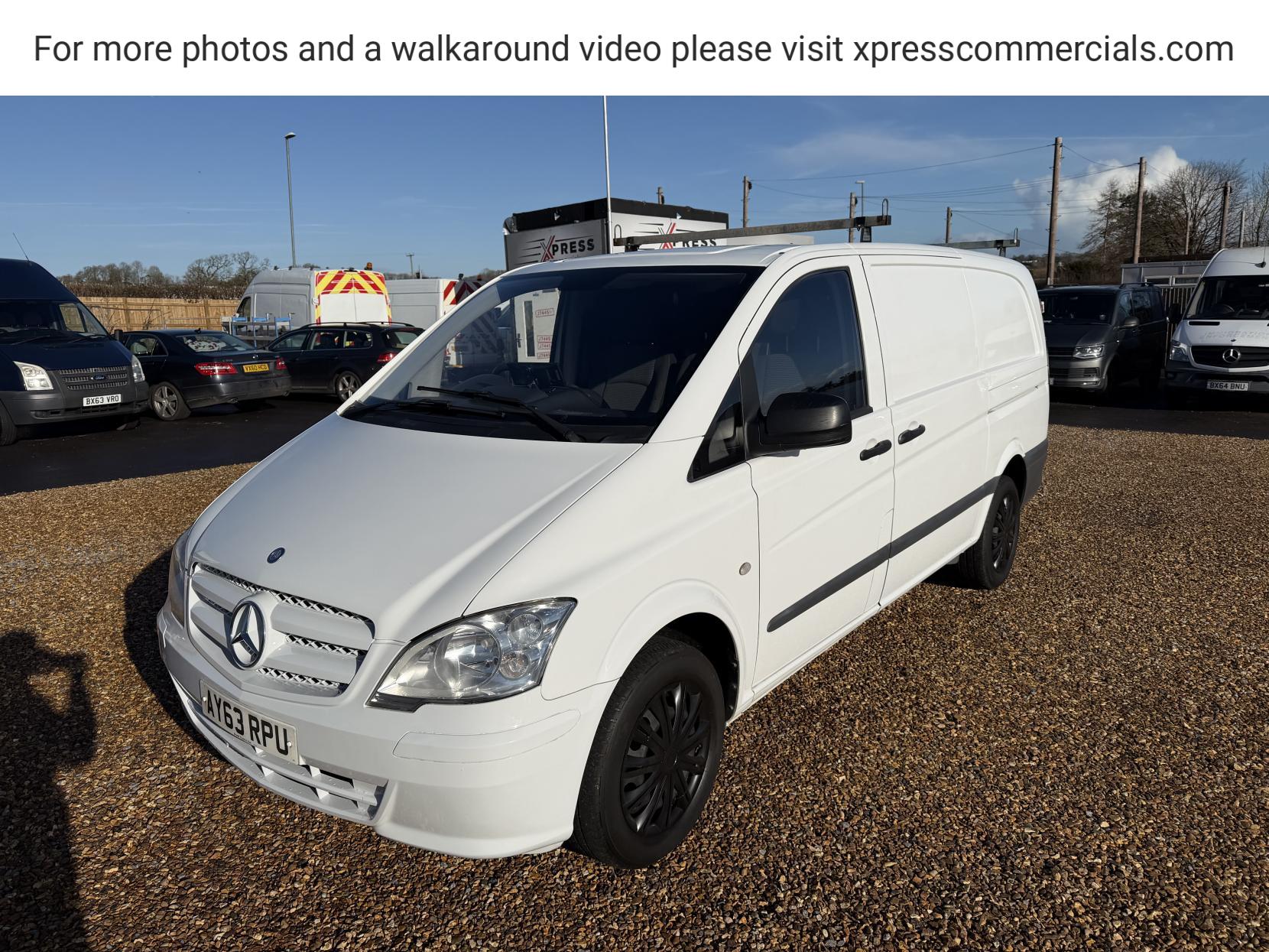 Mercedes-Benz Vito 2.1 113 CDi Panel Van 5dr Diesel Manual L1 (198 g/km, 136 bhp)